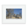 Snow-dusted Merton College Chapel, Oxford