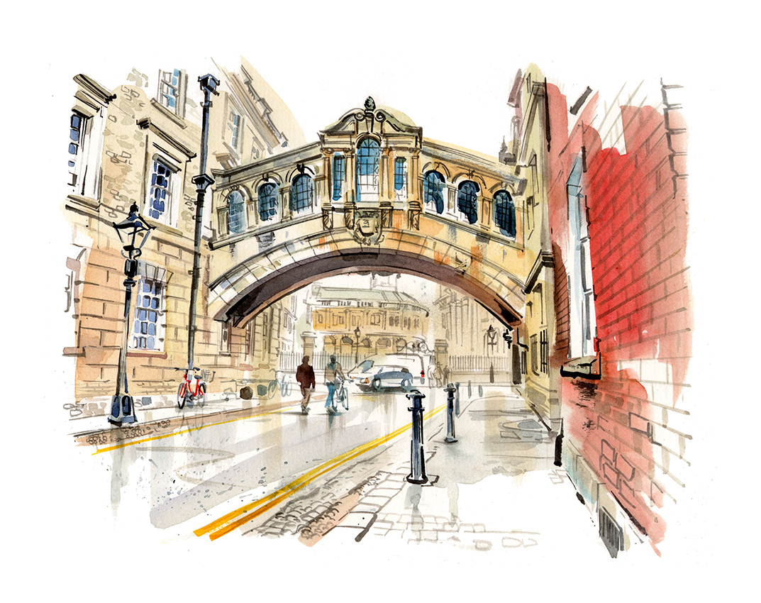 Oxford Pictures • The Bridge of Sighs by Gary Wing