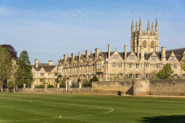 Merton College, Oxford in Spring