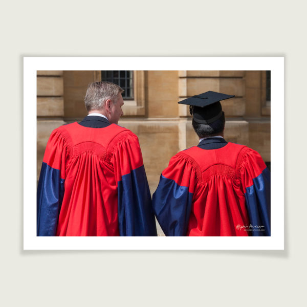 Attending the annual Encaenia ceremony, Oxford