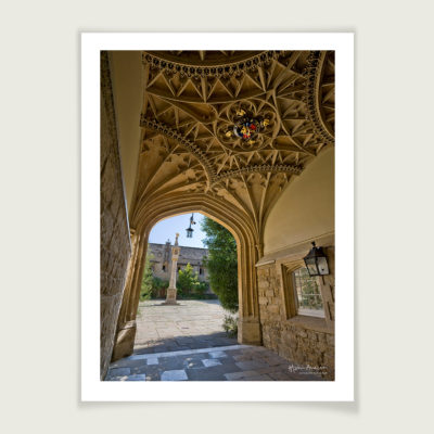 Entrance to Corpus Christi College, Oxford