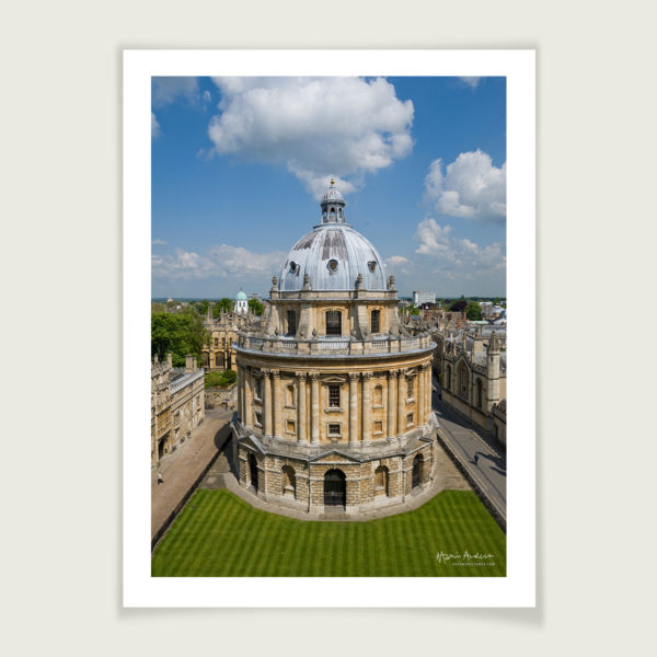 Elevated View of The Radcliffe Camera, Oxford