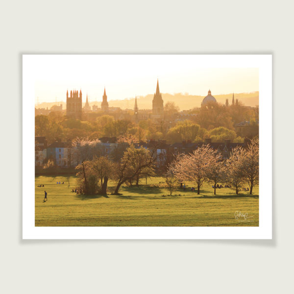 Spring Sunset over South Park, Oxford