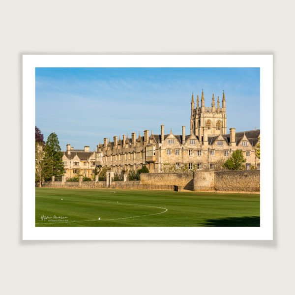 Merton College, Oxford in Spring